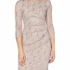 Swing Evita Abendkleid, Beige