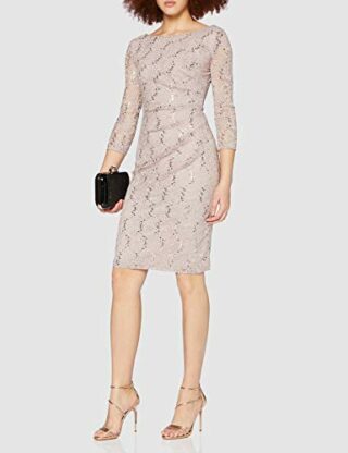 Swing Evita Abendkleid, Beige