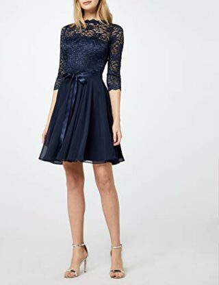 Swing Fiona Cocktailkleid, Blau