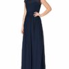 Swing Linda Strickkleid, Blau