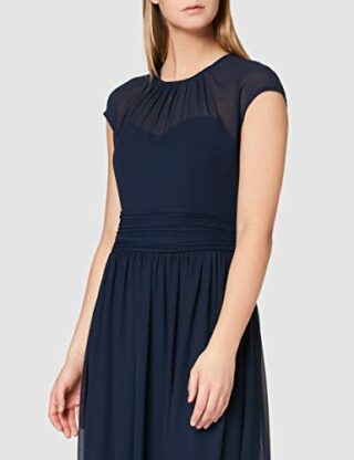 Swing Linda Strickkleid, Blau