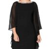 Swing Selma Abendkleid, Schwarz