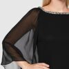 Swing Selma Abendkleid, Schwarz