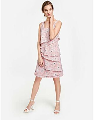 Taifun 380032-17112 Cocktailkleid, Bunt