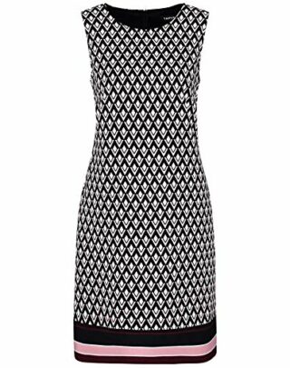 Taifun 480014-18125 Cocktailkleid, Schwarz