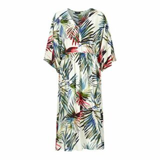 Taifun 780025-11008 Ausgestelltes Kleid, Blau