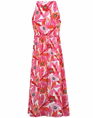 Taifun Maxikleid mit Flower-Print ausgestellt, Pink
