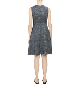 Theory Dart Ärmelloses Minikleid, Blau