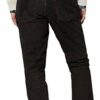 Tom Ramsey Herren Büffelleder-Hose, Braun