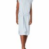 Tommy Hilfiger Oxford Midikleid, Blau