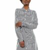 Tommy Hilfiger WW0WW20596 Hemdblusenkleid, Blau