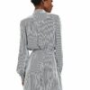 Tommy Hilfiger WW0WW20596 Hemdblusenkleid, Blau