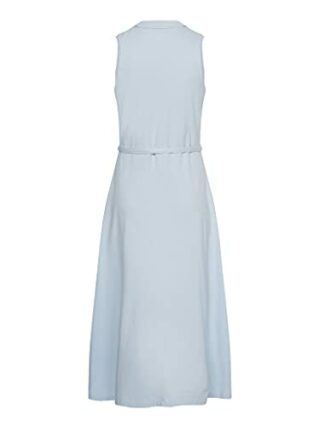 Tommy Hilfiger Ww0ww30498 Midi Kleid, Blau