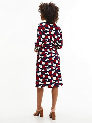 Tommy Hilfiger Ww0ww31958 A-Linien-Kleid, Rot