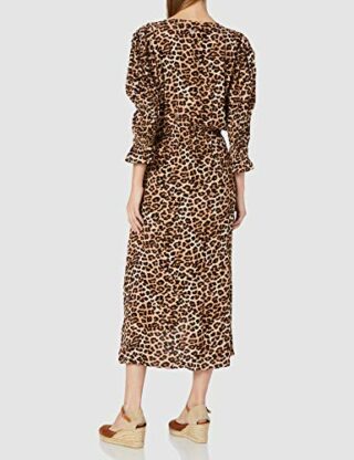 True Religion Maxi Wickelkleid, Braun