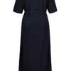 Ulla Popken Plus Size Maxikleid, Blau