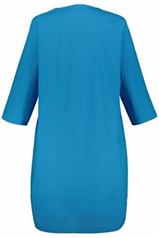 Ulla Popken große Größen Tunikakleid, Blau
