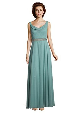 VM by Vera Mont Abendkleid Lang ohne Arm, Grün