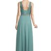 VM by Vera Mont Abendkleid Lang ohne Arm, Grün