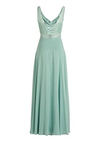 VM by Vera Mont Abendkleid Lang ohne Arm, Grün