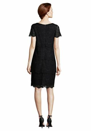 Vera Mont 0018/4851 A-Linien-Kleid, Blau