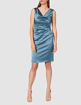 Vera Mont 0058/4822 Cocktailkleid, Blau