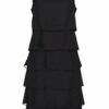 Vera Mont 0063/4825 A-Linien-Kleid, Schwarz