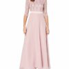 Vera Mont 0090/4825 A-Linien-Kleid, Pink