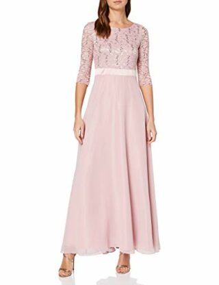 Vera Mont 0090/4825 A-Linien-Kleid, Pink