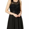 Vera Mont 0100/4938 Cocktailkleid, Schwarz