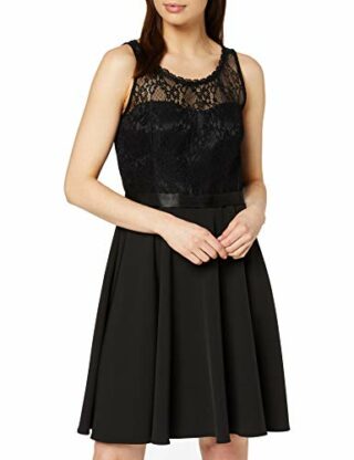 Vera Mont 0100/4938 Cocktailkleid, Schwarz