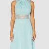 Vera Mont 0104/4825 Ausgestelltes Kleid, Grün