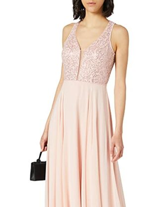 Vera Mont 0140/4825 A-Linien-Kleid, Pink