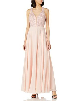 Vera Mont 0140/4825 A-Linien-Kleid, Pink