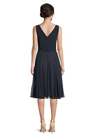 Vera Mont 0151/4825 A-Linien-Kleid, Blau