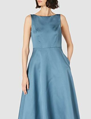 Vera Mont 0164/4841 A-Linien-Kleid, Blau