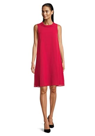 Vera Mont 0168/4825 A-Linien-Kleid, Rot