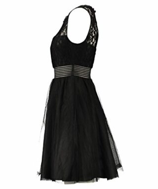 Vera Mont 2513/3990 Cocktailkleid, Knielang, Schwarz