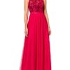 Vera Mont 2549/3541 Partykleid, Maxikleid, Rot