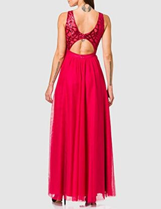 Vera Mont 2549/3541 Partykleid, Maxikleid, Rot