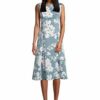 Vera Mont 4069/4648 A-Linien-Kleid, Blau