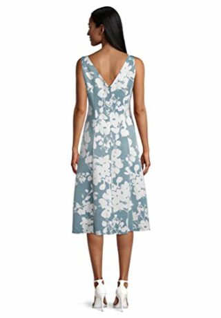 Vera Mont 4069/4648 A-Linien-Kleid, Blau
