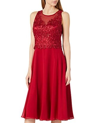 Vera Mont 4095/4000 Abendkleid, Rot