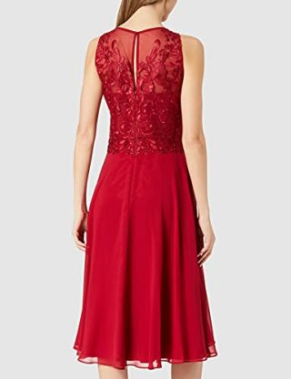 Vera Mont 4095/4000 Abendkleid, Rot