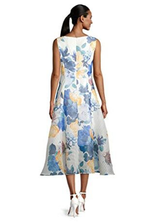 Vera Mont 4119/4206 Cocktailkleid, ausgestellt, Gelb