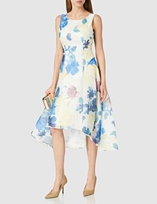Vera Mont 4119/4206 Cocktailkleid, ausgestellt, Gelb