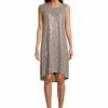 Vera Mont 4286/4558 Abendkleid, Silber