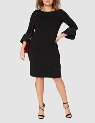Vera Mont 4300/4467 Cocktailkleid, A-Linie, Schwarz