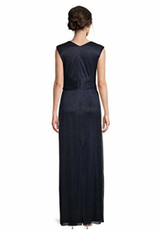 Vera Mont 4342/4098 Abendkleid, ausgestellt, Blau