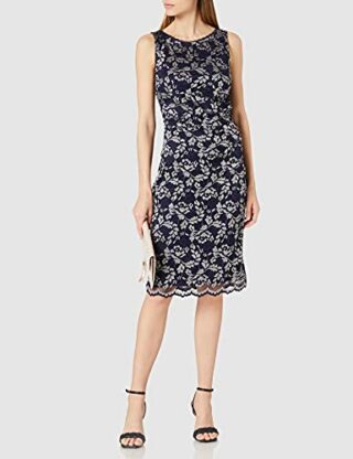 Vera Mont 4354/4102 Cocktailkleid, Blau